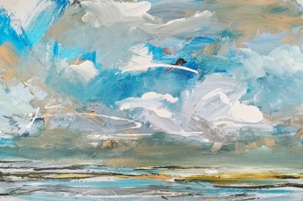 Wadden in de serie Noordzee kust van Wim van de Wege, te zien in Gallery Van de Wege Putten