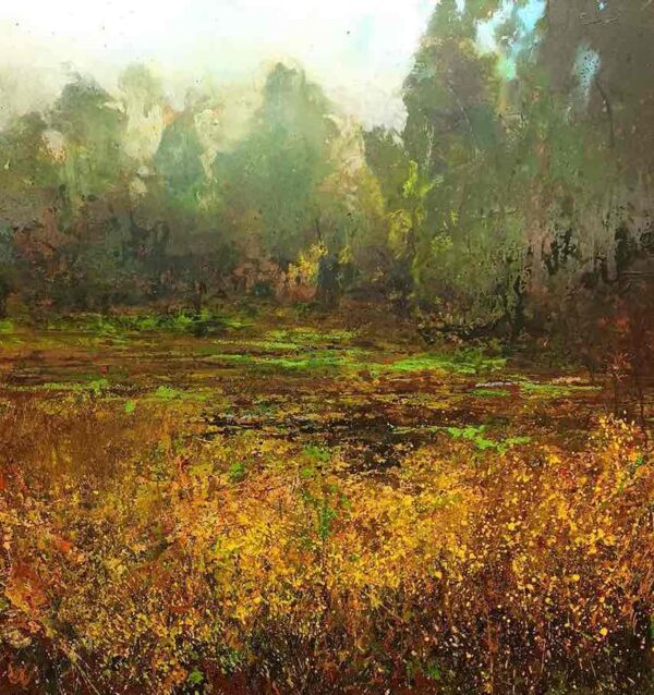 Herfst 6 Veluwe van Wim van de Wege te zien in Gallery van de Wege Putten