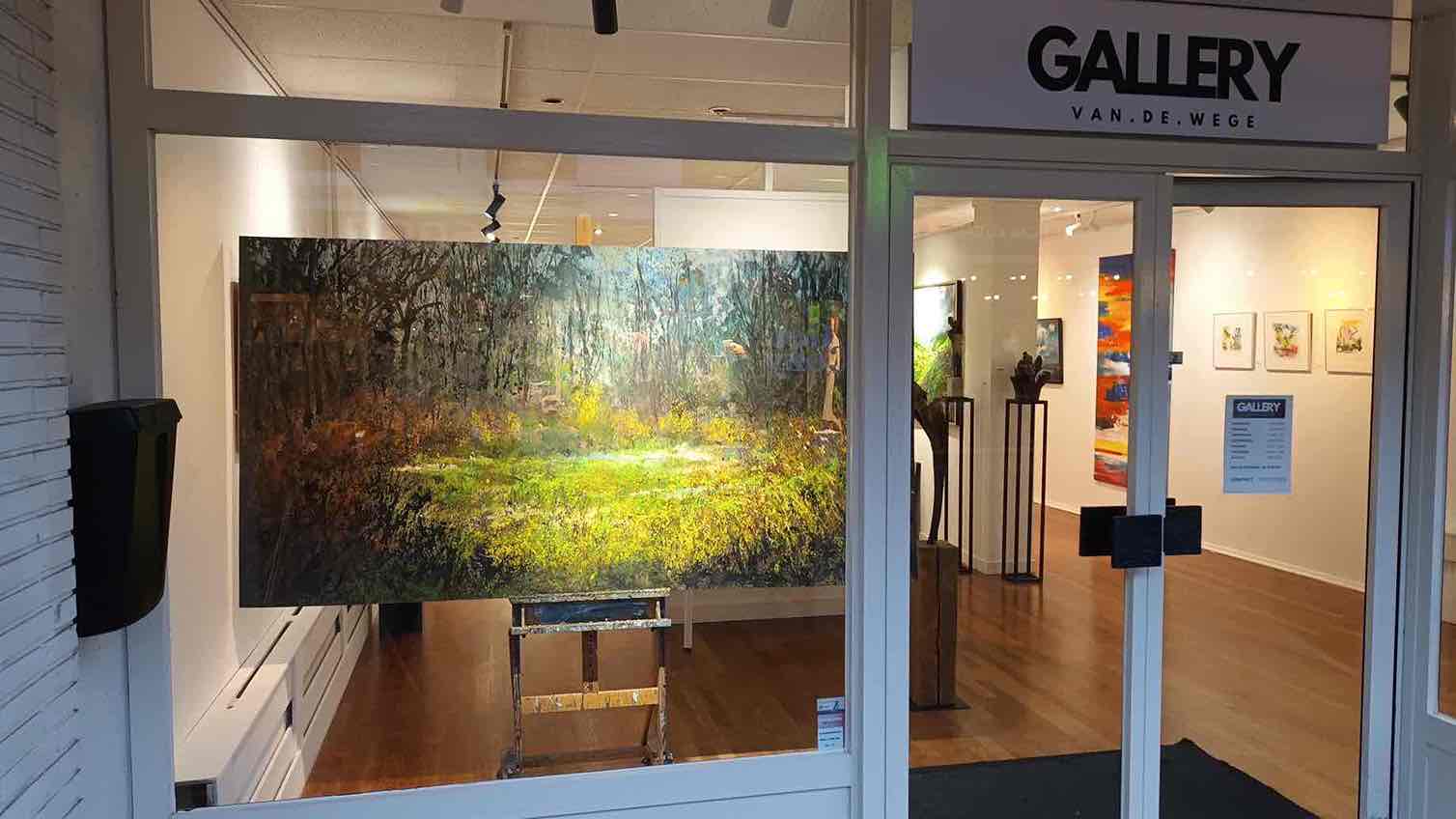 Etalage Gallery Van de Wege Putten